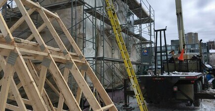 Historical Restoration of the Industrial Health Lab in Downtown Edmonton